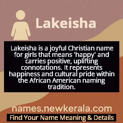 Lakeisha Name Meaning and Origin