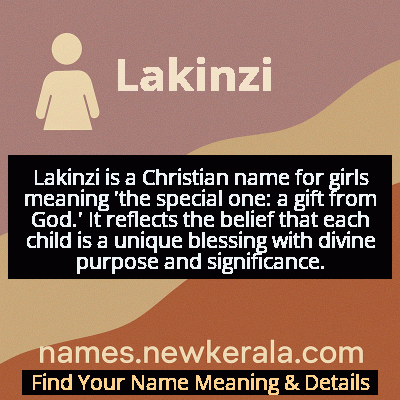 Lakinzi Name Meaning and Origin