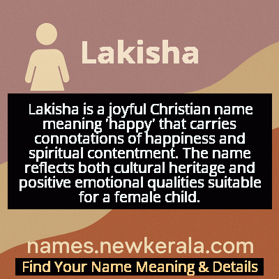 Lakisha Name Meaning and Origin