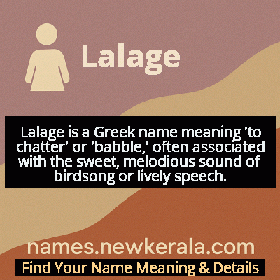 Lalage Name Meaning and Origin