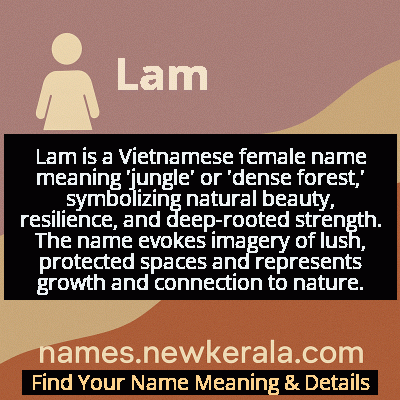 Lam Name Meaning and Origin