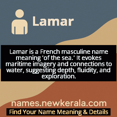 Lamar Name Meaning and Origin