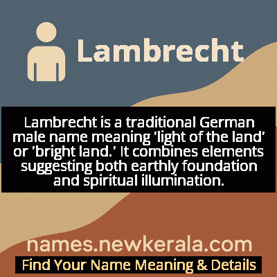 Lambrecht Name Meaning and Origin