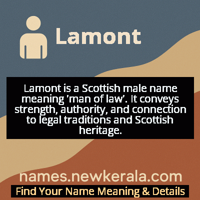 Lamont Name Meaning and Origin