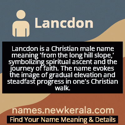 Lancdon Name Meaning and Origin