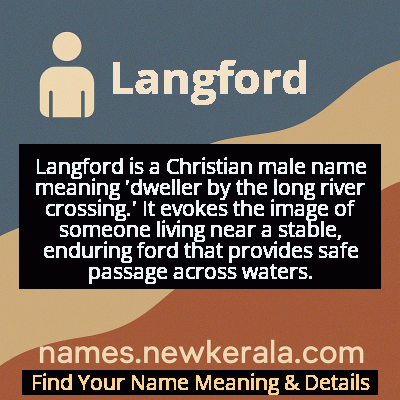 Langford Name Meaning and Origin