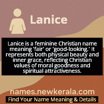 Lanice Name Meaning and Origin