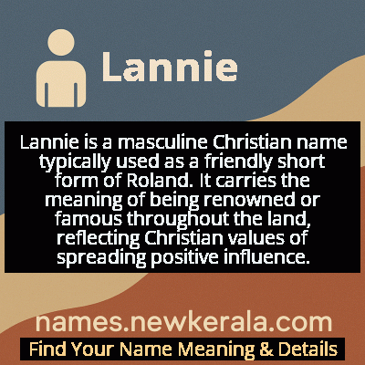 Lannie Name Meaning and Origin