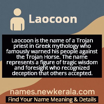 Laocoon Name Meaning and Origin