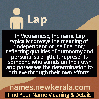 Lap Name Meaning and Origin
