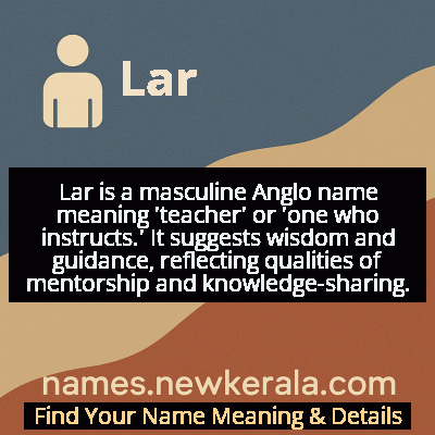 Lar Name Meaning and Origin