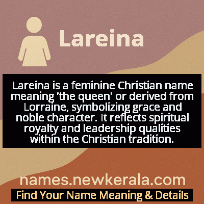 Lareina Name Meaning and Origin