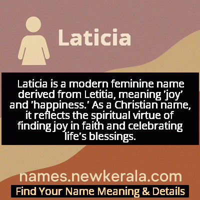 Laticia Name Meaning and Origin