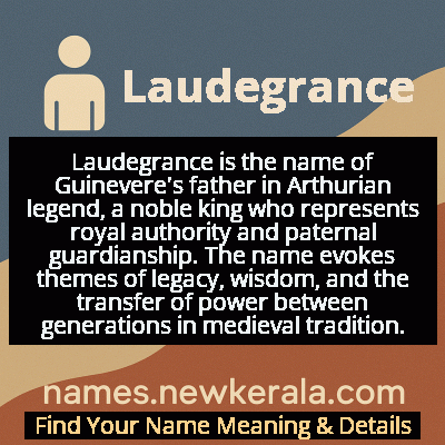 Laudegrance Name Meaning and Origin