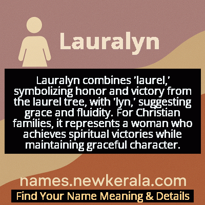 Lauralyn Name Meaning and Origin