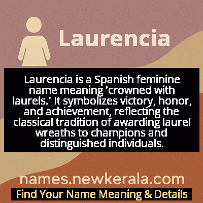 Laurencia Name Meaning and Origin
