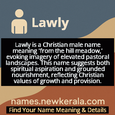 Lawly Name Meaning and Origin