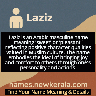 Laziz Name Meaning and Origin