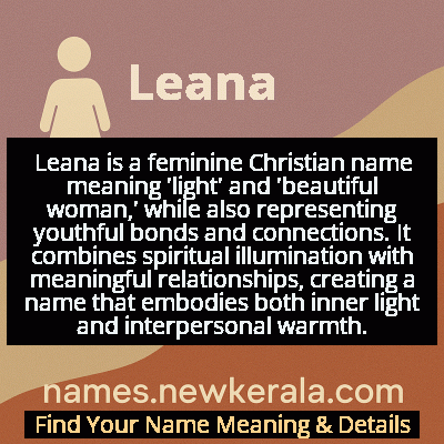 Leana Name Meaning and Origin