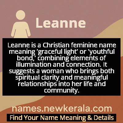 Leanne Name Meaning and Origin