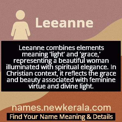 Leeanne Name Meaning and Origin