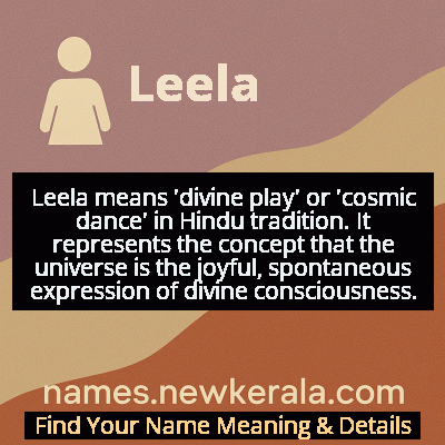 Leela Name Meaning and Origin