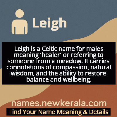 Leigh Name Meaning and Origin