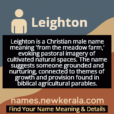 Leighton Name Meaning and Origin