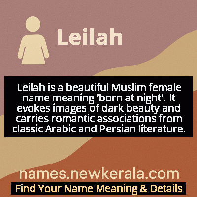 Leilah Name Meaning and Origin