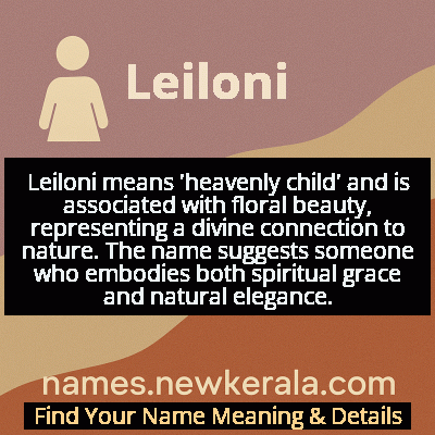 Leiloni Name Meaning and Origin