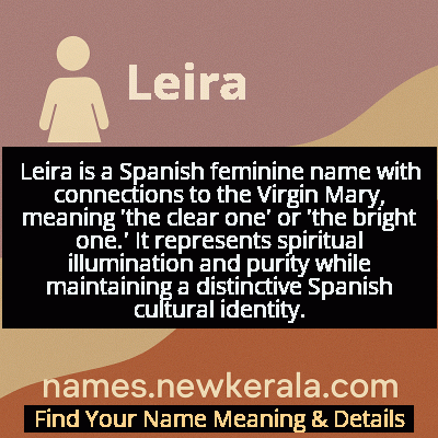 Leira Name Meaning and Origin
