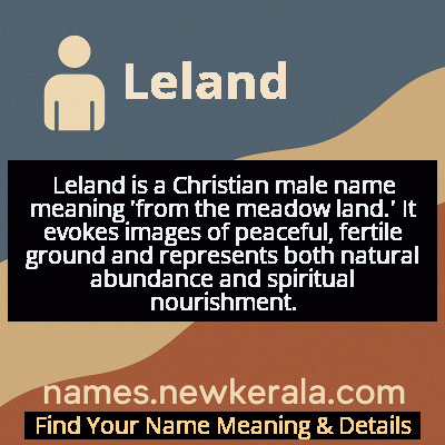 Leland Name Meaning and Origin