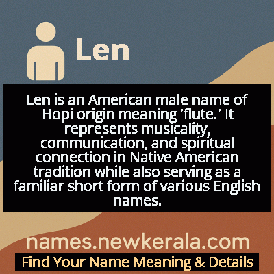 Len Name Meaning and Origin
