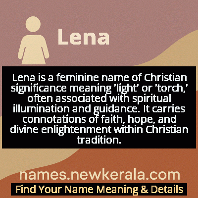 Lena Name Meaning and Origin