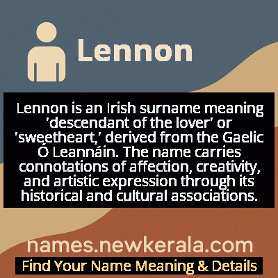 Lennon Name Meaning and Origin