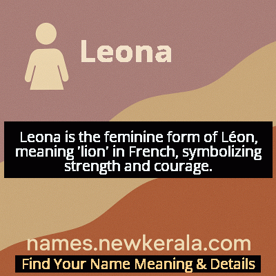 Leona Name Meaning and Origin