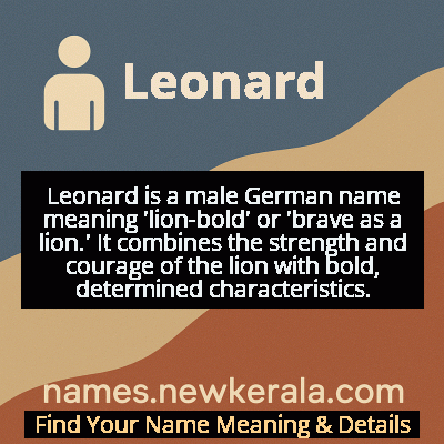 Leonard Name Meaning and Origin