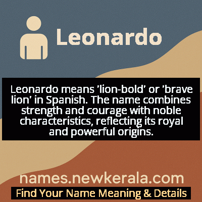 Leonardo Name Meaning and Origin