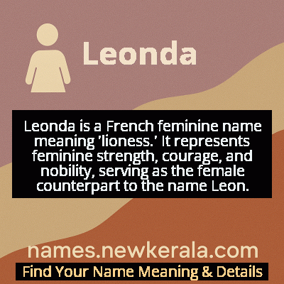 Leonda Name Meaning and Origin
