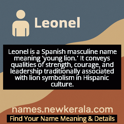 Leonel Name Meaning and Origin