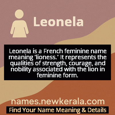 Leonela Name Meaning and Origin