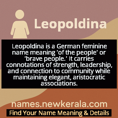 Leopoldina Name Meaning and Origin