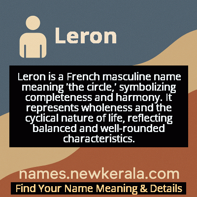 Leron Name Meaning and Origin
