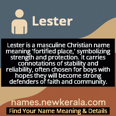 Lester Name Meaning and Origin