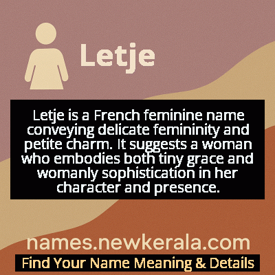 Letje Name Meaning and Origin