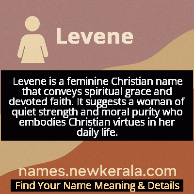 Levene Name Meaning and Origin