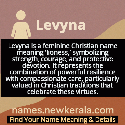 Levyna Name Meaning and Origin
