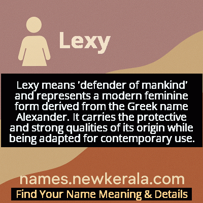 Lexy Name Meaning and Origin