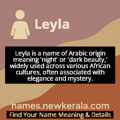 Leyla Name Meaning and Origin
