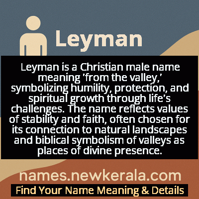 Leyman Name Meaning and Origin